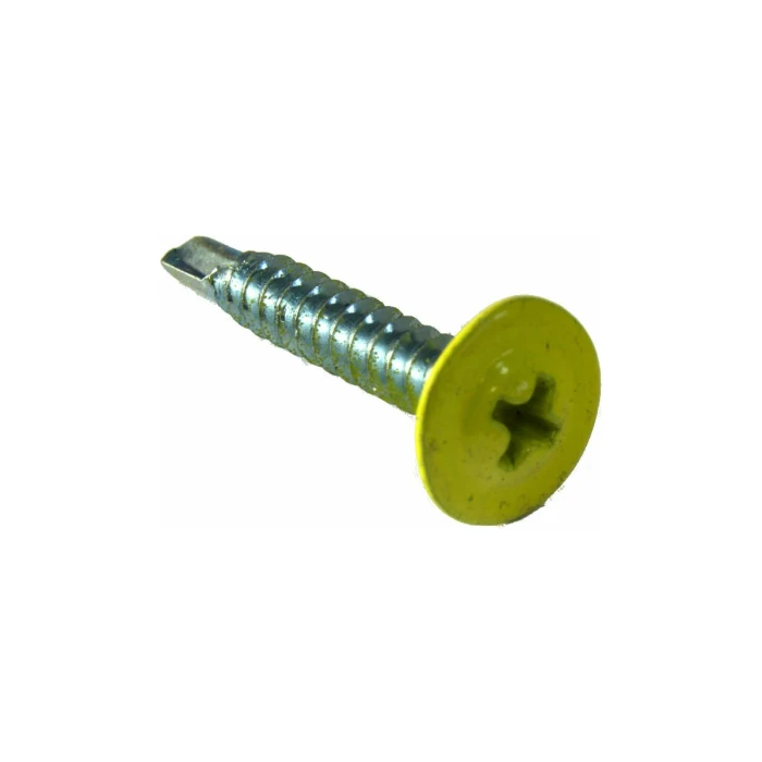 Саморез ПШС 4,2х16 RAL 1018 (1000)